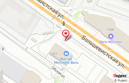 Официальный дилер Volkswagen, Mercedes-Benz Фастар на карте