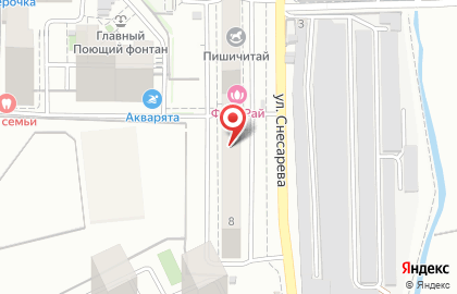 Автошкола Восход на улице Снесарева на карте