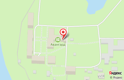 Региональный молодежный центр Авангард в Ленинском районе на карте