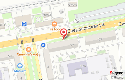 ООО Альпатекс на Свердловской улице на карте