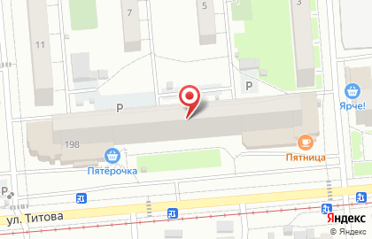 ЖдБилетСервис на улице Титова на карте
