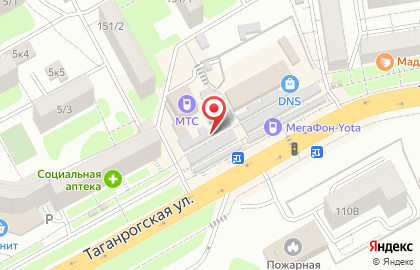 Магазин овощей и фруктов в Ростове-на-Дону на карте