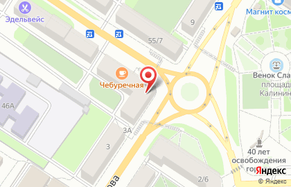 СберБанк на проспекте Ленина на карте