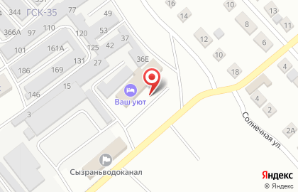 Гостиница Ваш уют на карте