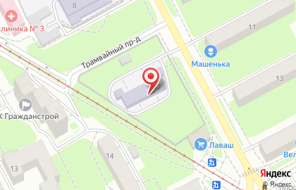 Смоленский государственный институт искусств на улице Румянцева на карте