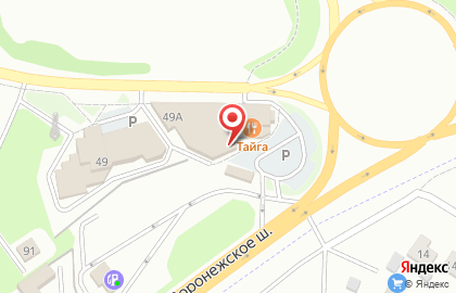 Супермаркет Пятёрочка в Советском районе на карте