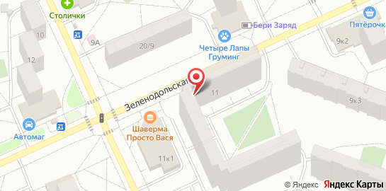 Студия Гамма на карте