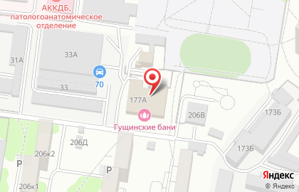 Шиномонтажная мастерская в Ленинском районе на карте