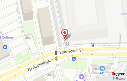 Дисконтная шиномонтажная мастерская Pit-Stop на Уральской улице на карте