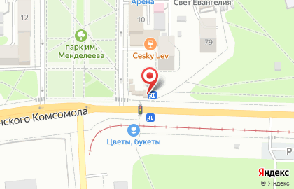 Магазин Липецкие колбасы на проспекте Ленинского Комсомола, 81/1 на карте