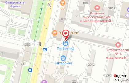 Супермаркет Пятёрочка на улице 50 лет ВЛКСМ на карте