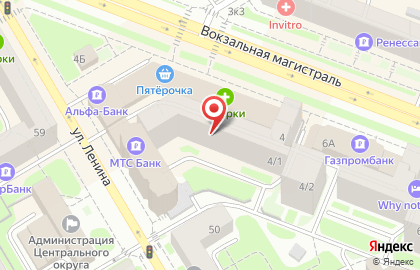 Greenleaf на Площади Гарина-Михайловского на карте
