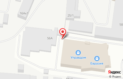 Автомойка Евразия на улице Героев Хасана на карте