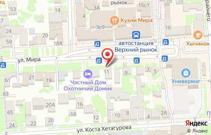 Салон красоты Beauty house на улице Мира на карте