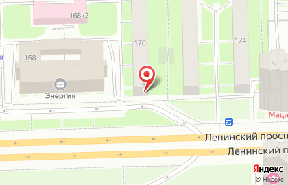 Парикмахерская на Московской на карте
