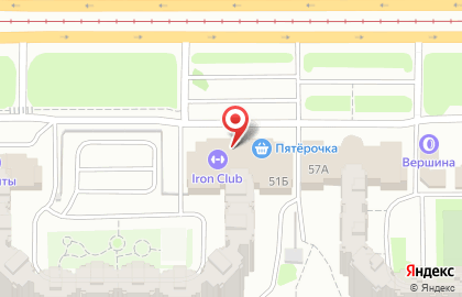 Банкомат АК Барс на проспекте Ямашева, 51б на карте