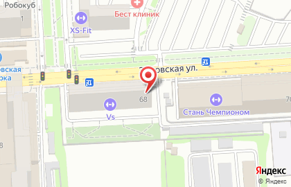 Спортивный клуб единоборств Барс на Зиповской улице на карте
