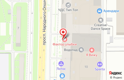 Motomarine.ru на проспекте Народного Ополчения на карте