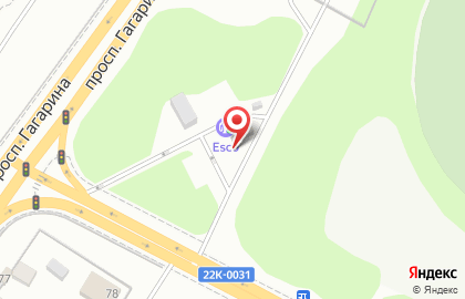 Компания Газком на проспекте Гагарина на карте