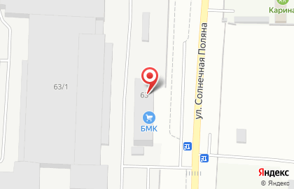 Супермаркет в Барнауле на карте