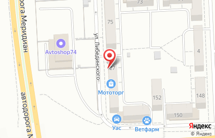 Магазин автозапчастей Авто Импорт на улице Либединского на карте