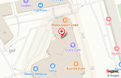 Химчистка-прачечная самообслуживания Матур на Бакалинской улице на карте