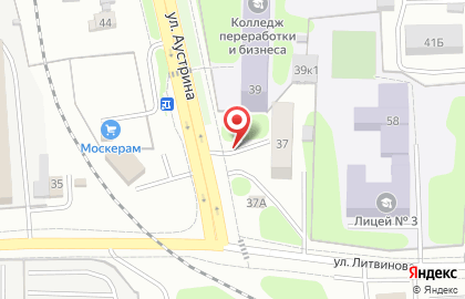 Продуктовый магазин Мария в Октябрьском районе на карте