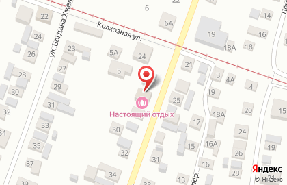Сауна Настоящий отдых на Степной улице на карте