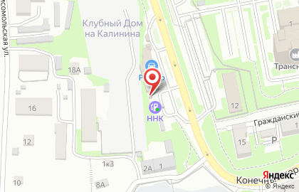 Автомойка Pit Stop в Центральном районе на карте