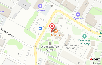 Кофейня YK на Базарной площади на карте
