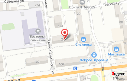 Строительная компания Стройка на Сахалинской улице на карте