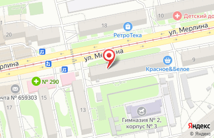 Стоматологическая клиника Веприцких Альфа Дент на карте