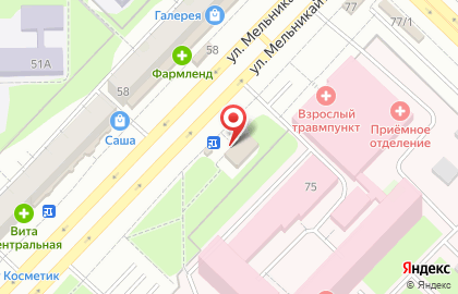 Цветочный салон в Тюмени на карте