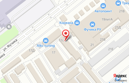 Магазин автотоваров Кузовщина78 в Фрунзенском районе на карте