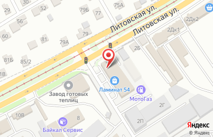 Магазин Огонек на Литовской улице на карте