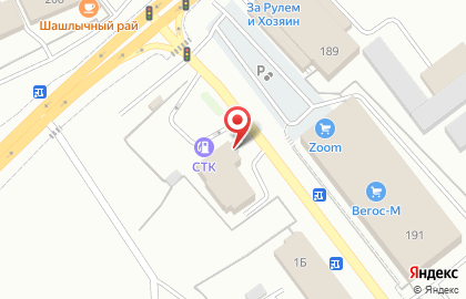 Магазин ТехноНИКОЛЬ в Октябрьском районе на карте
