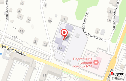 Детский сад №358 в Тракторозаводском районе на карте