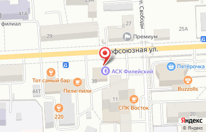 Компания Домашний очаг на Профсоюзной улице на карте