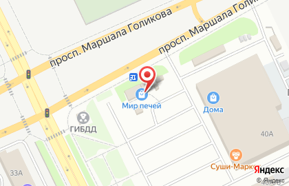 Магазин Мир печей на карте
