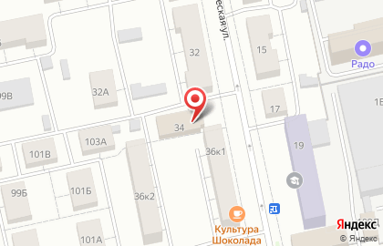 Мастерская по ремонту обуви на Студенческой улице на карте