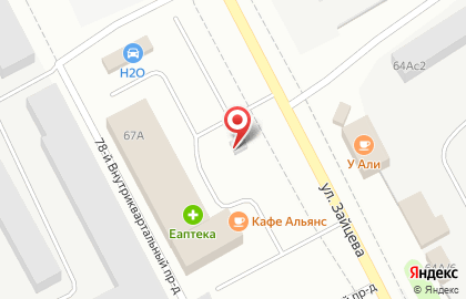 Завод металлоконструкций Насон-Городъ на улице Зайцева на карте