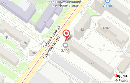 Салон оптики Медоптика-НСК на Нижегородской улице на карте