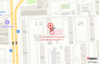 Стоматологическая поликлиника №3 на метро Гагаринская на карте