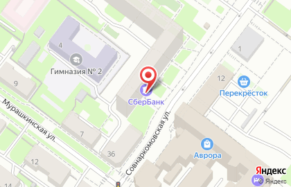 Служба курьерской доставки СберЛогистика на Совнаркомовской улице на карте