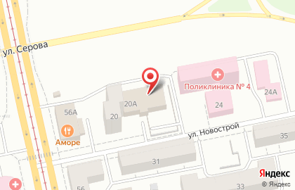 Страховая компания ЭРГО Русь, ЗАСО на улице Новострой на карте