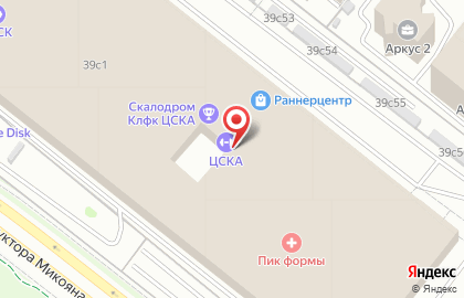 Центральный детский спортивный клуб на карте