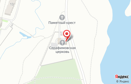 Храм преподобного Серафима Саровского на Волынской улице на карте