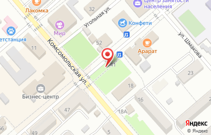 Киоск по продаже печатной продукции Сахалин печать на Октябрьской улице на карте