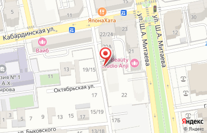 Продуктовый магазин в Грозном на карте
