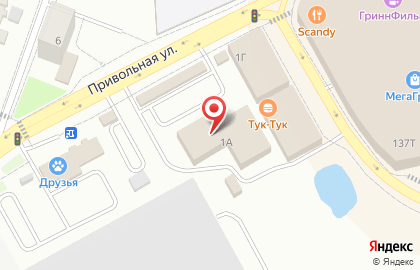 Магазин автозапчастей Стрелец на карте